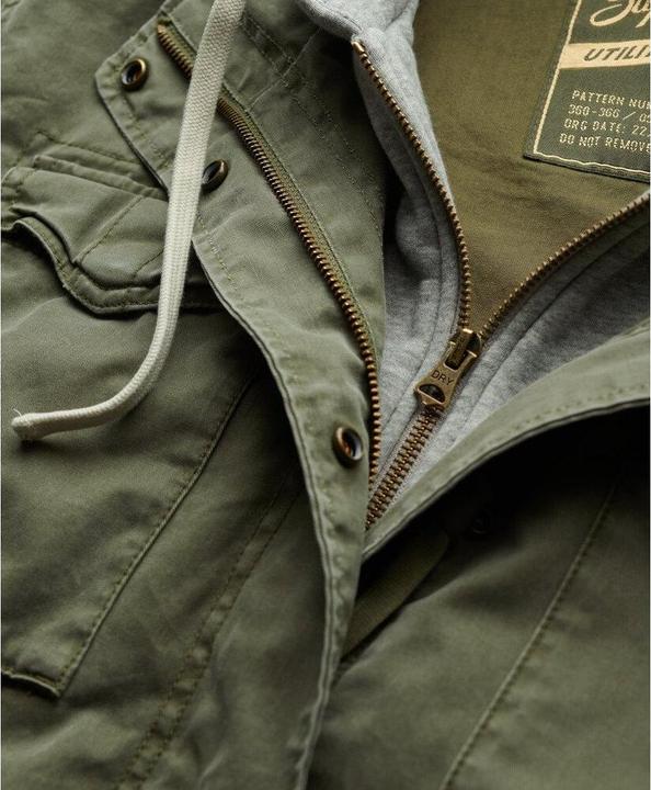 Image du produit Superdry Veste militaire à capuche en jersey (S)