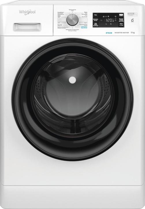 Whirlpool WM FCH 914 A (9 kg, Gauche, Fiche CH)