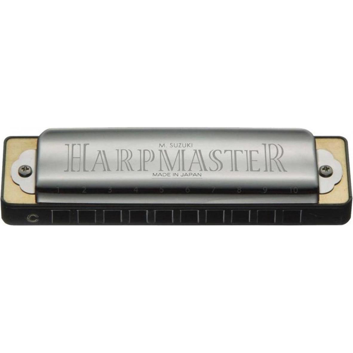 Suzuki Harpmaster MR-200 Harmonica in key C (Armonica, Diatonica, C maggiore), Strumento a fiato, Argento
