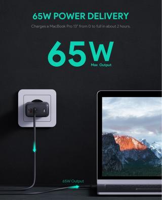 Actual product image Aukey Omnia Mix (65 W)