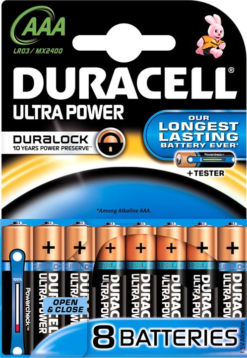 Image du produit Duracell Ultra (8 pcs, AAA)
