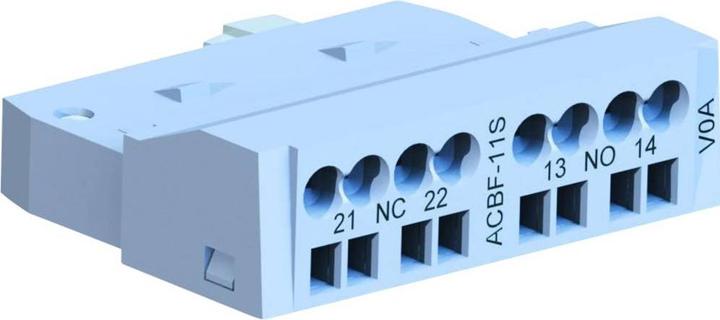 Weg 12463910 ACBF-11S Auxiliary switch 2.5 A 1 NO contact, 1 NC contact 1 pc.