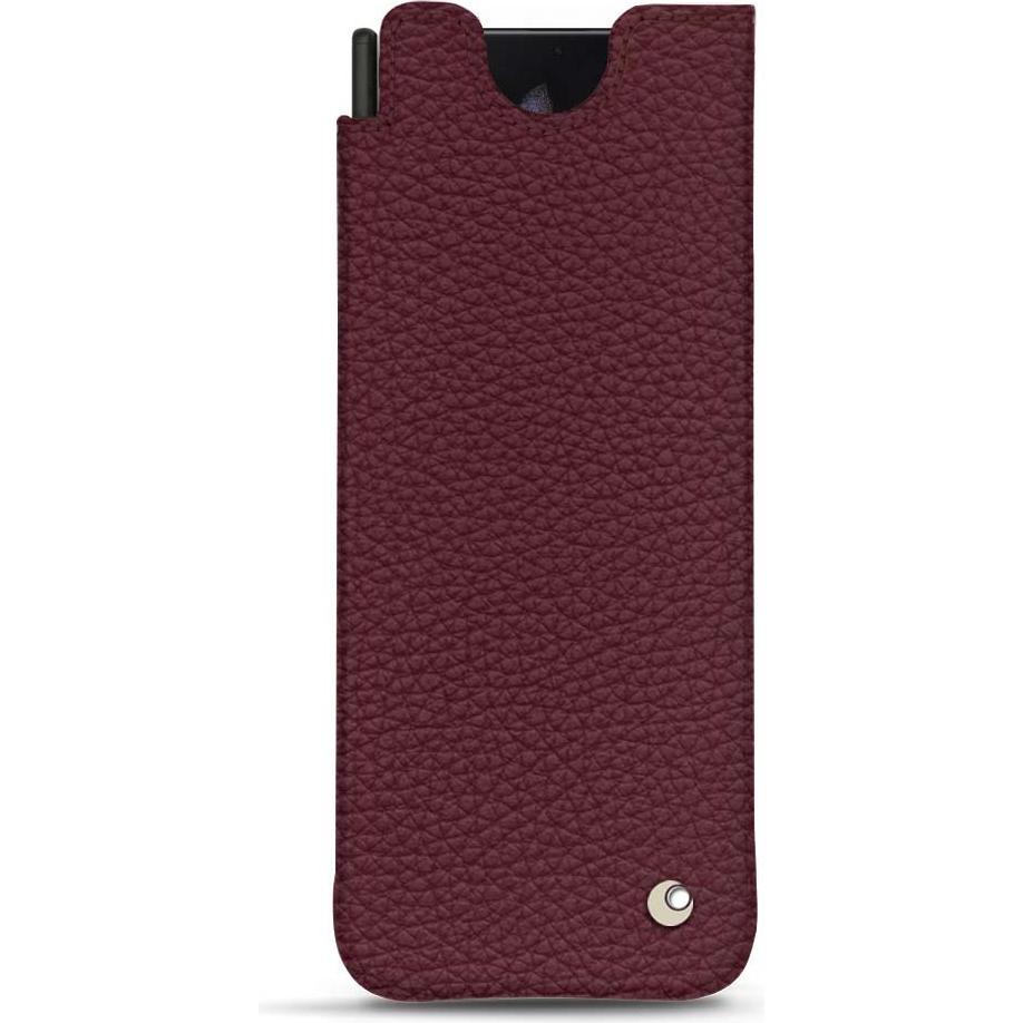 Noreve Lederschutzhülle (Samsung Galaxy Z Fold4), Smartphone Hülle, Violett