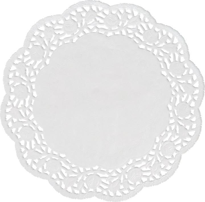 Produktbild VBS Papier Spitzendeckchen, Weiss