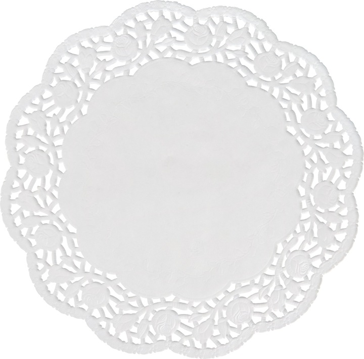 Image du produit VBS Napperon en dentelle, blanc, papier (50 x)