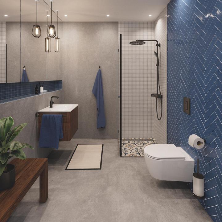 Image du produit Grohe Système de douche Euphoria - SmartControl 310 Duo avec thermostat mural Phantom