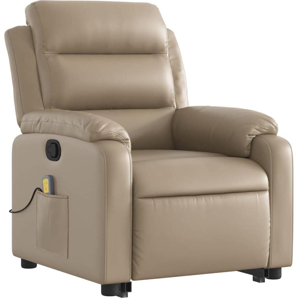 VidaXL, Massageliege + Massagesessel, Massagesessel mit Aufstehhilfe Fernsehsessel Relaxsessel Kunstleder