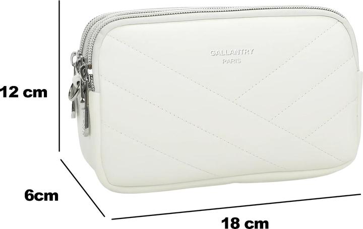 Actual product image Gallantry DQ-8657-WHITE Clutch