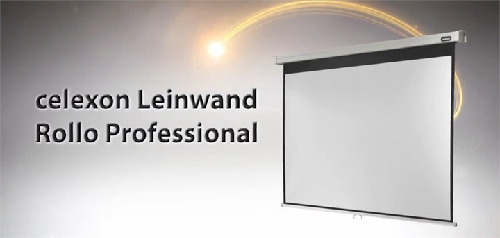 Actual product image Celexon Rollo Professional, Canvas, 4:3 (142.91", 4:3)