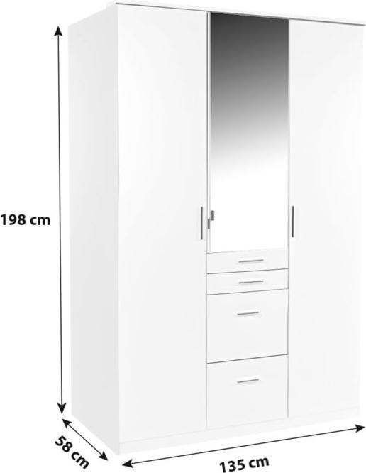 Actual product image Wimex Aachen (135 x 58 x 198 cm)