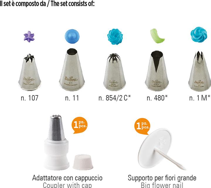 Image du produit Decora Set de douilles 7 pièces (Embout)