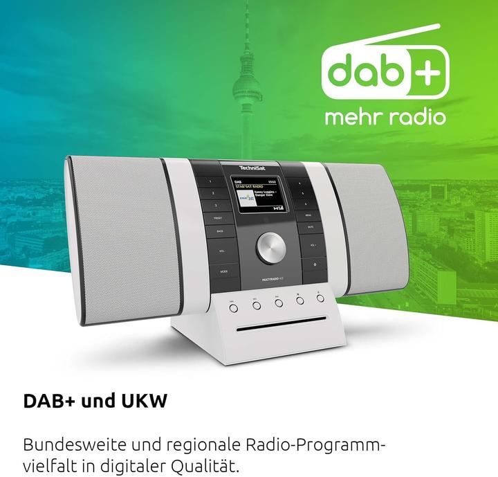 Actual product image TechniSat Multyradio 4.0 SE (DAB+, FM, Bluetooth, Wi-Fi)