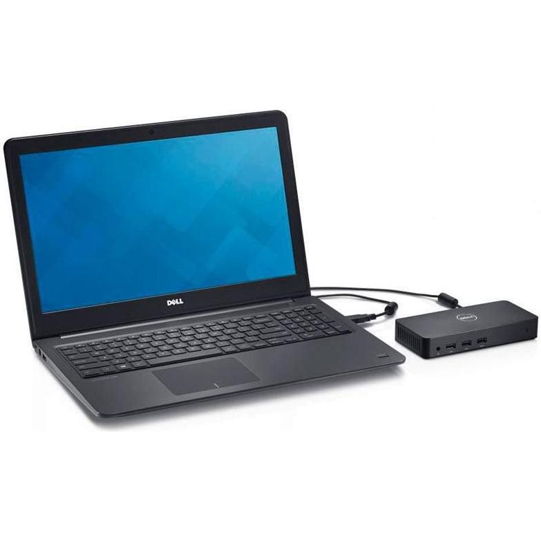 Thumbnail - Dell D3100 (USB-B, 3 Ports), Dockingstation + USB Hub, Schwarz