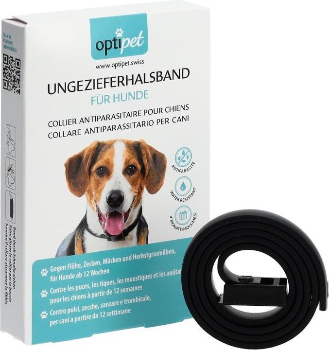 Image du produit OptiPet Collier anti-vermine pour chiens (Chien, 1000 ml)