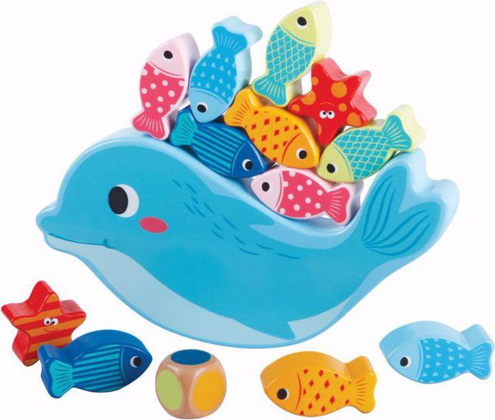 Actual product image Spielmaus SMH Balance game "Dolphin", 14 parts (German)