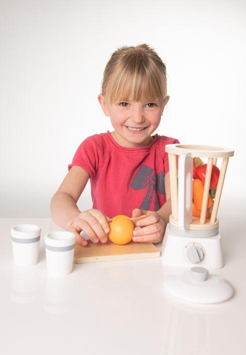 Actual product image Beeboo BEK Wooden stand mixer with accessories, 15 pcs.