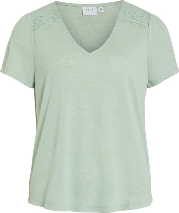 Actual product image Vila Kurzärmeliges Top mit V-Ausschnitt (S)