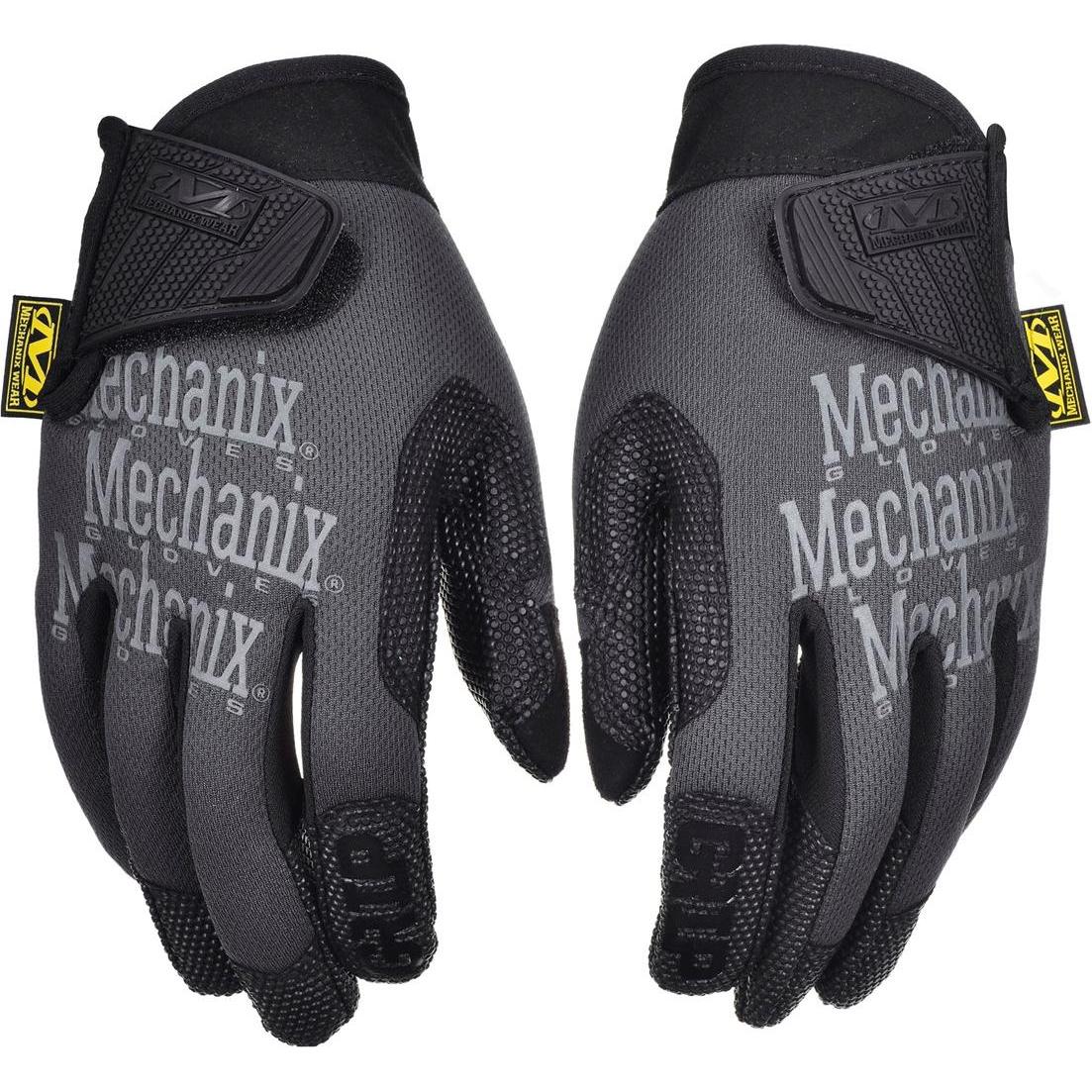 Mechanix Wear, Herren, Handschuhe, Gloves Mechanix Specialty Grip black / gray size 9 / M. Velcro, rubber palm, Trek Dry...