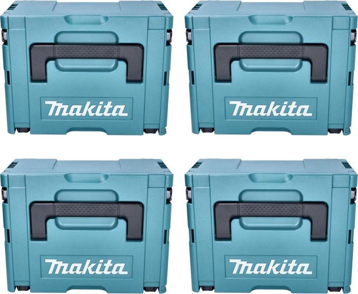 Immagine prodotto Makita Valigia MAKPAC formato 3 in plastica 395 x 295 x 215 mm 4 pezzi ( 4x 821551-8 ) (4 pezzi)