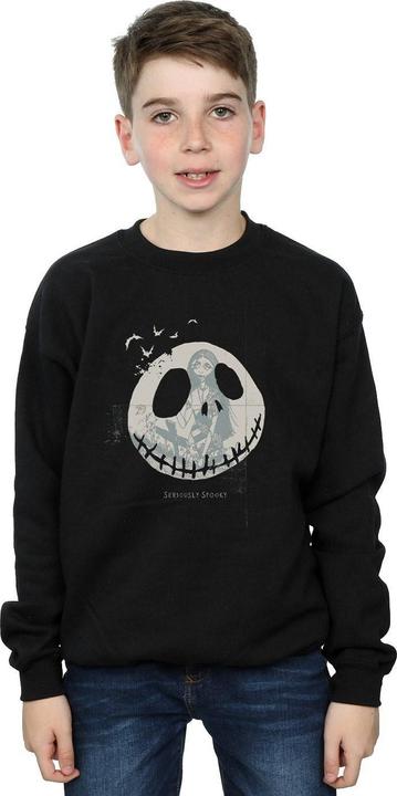 Image du produit Disney - Sweat NIGHTMARE BEFORE CHRISTMAS SERIOUSLY SPOOKY - Garçon (140, 146)