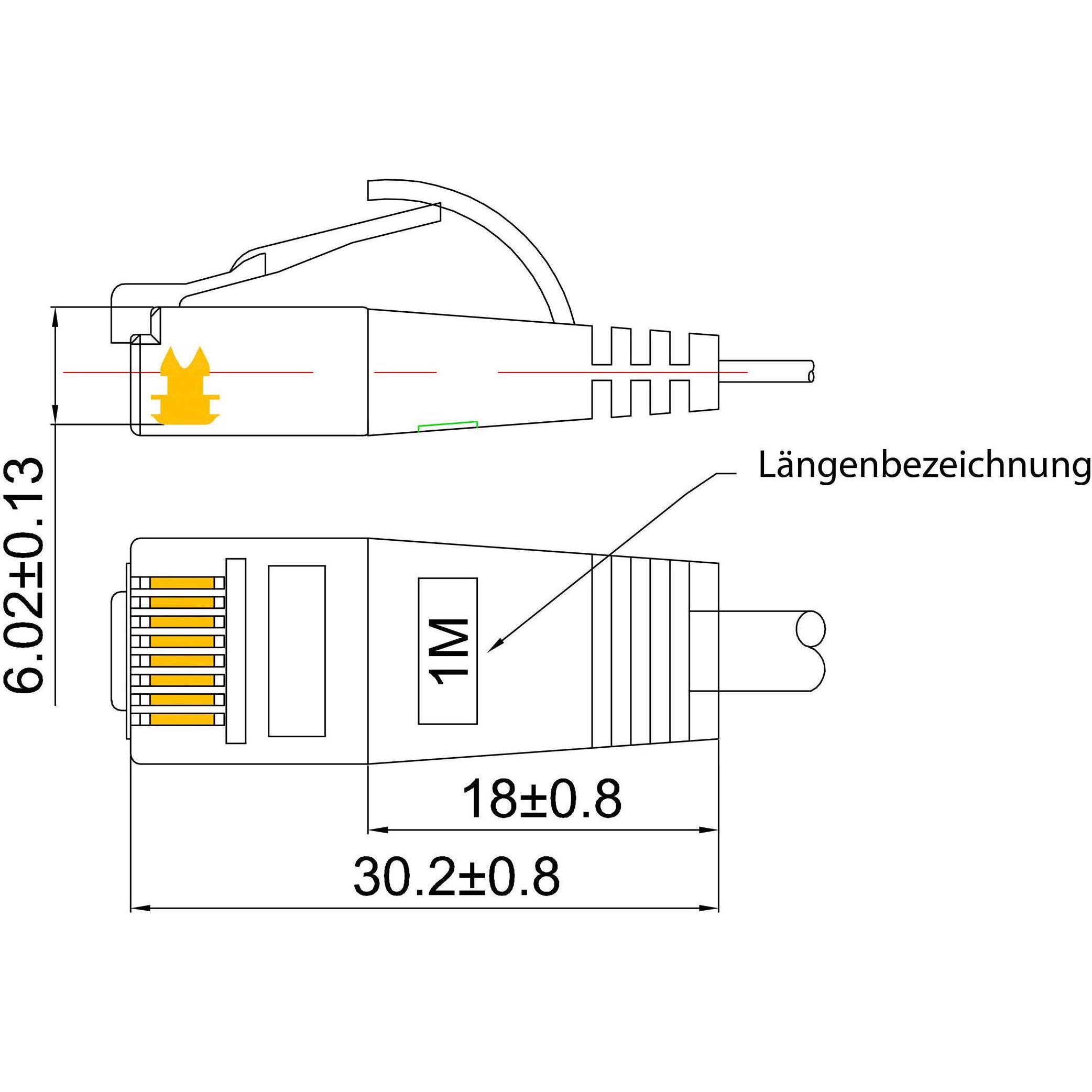 Thumbnail - Wirewin Netzwerkkabel (U/FTP, CAT6, 2 m), Netzwerkkabel