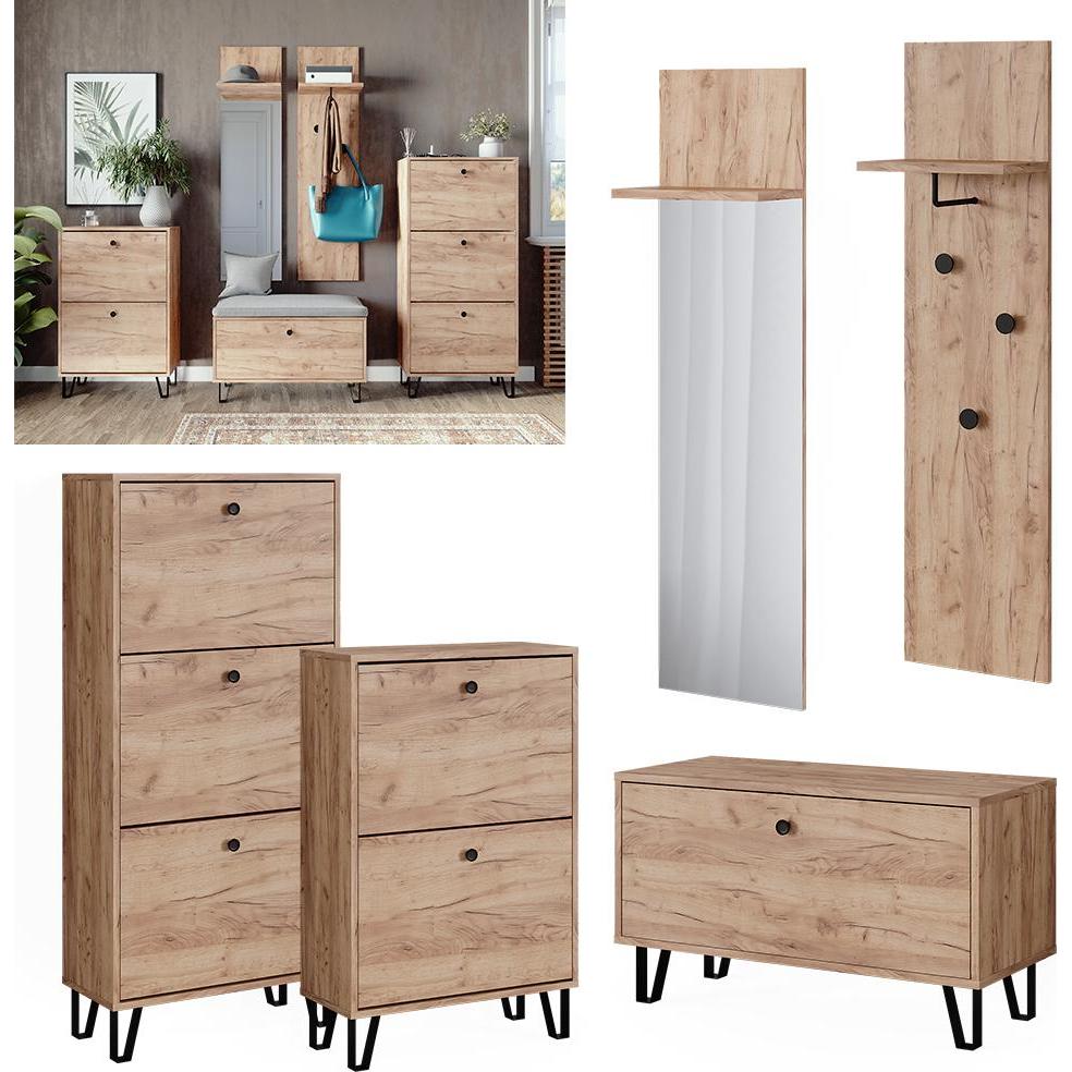 Thumbnail - Vicco, Garderobe + Kleiderhaken, Siri