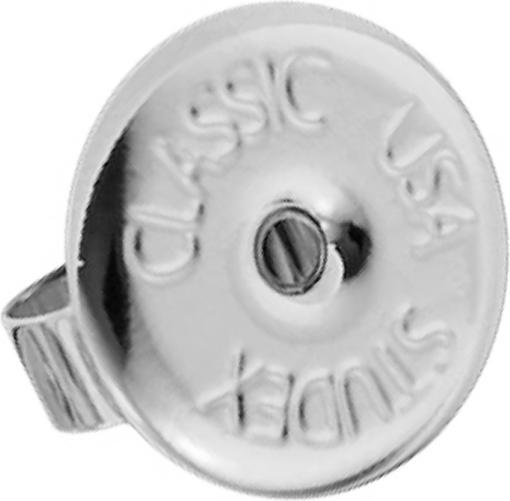 Studex Poussette surgical steel white (Surgical steel 316L)