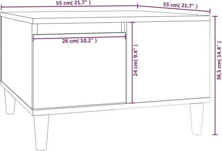 Produktbild vidaXL Couchtisch