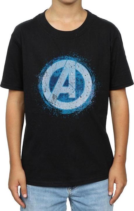 Actual product image Boys Avengers Glowing Logo T-Shirt (128)