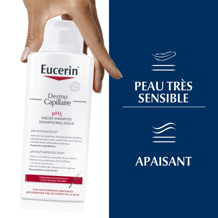 Actual product image Eucerin DermoCapillaire (250 ml, Liquid shampoo)