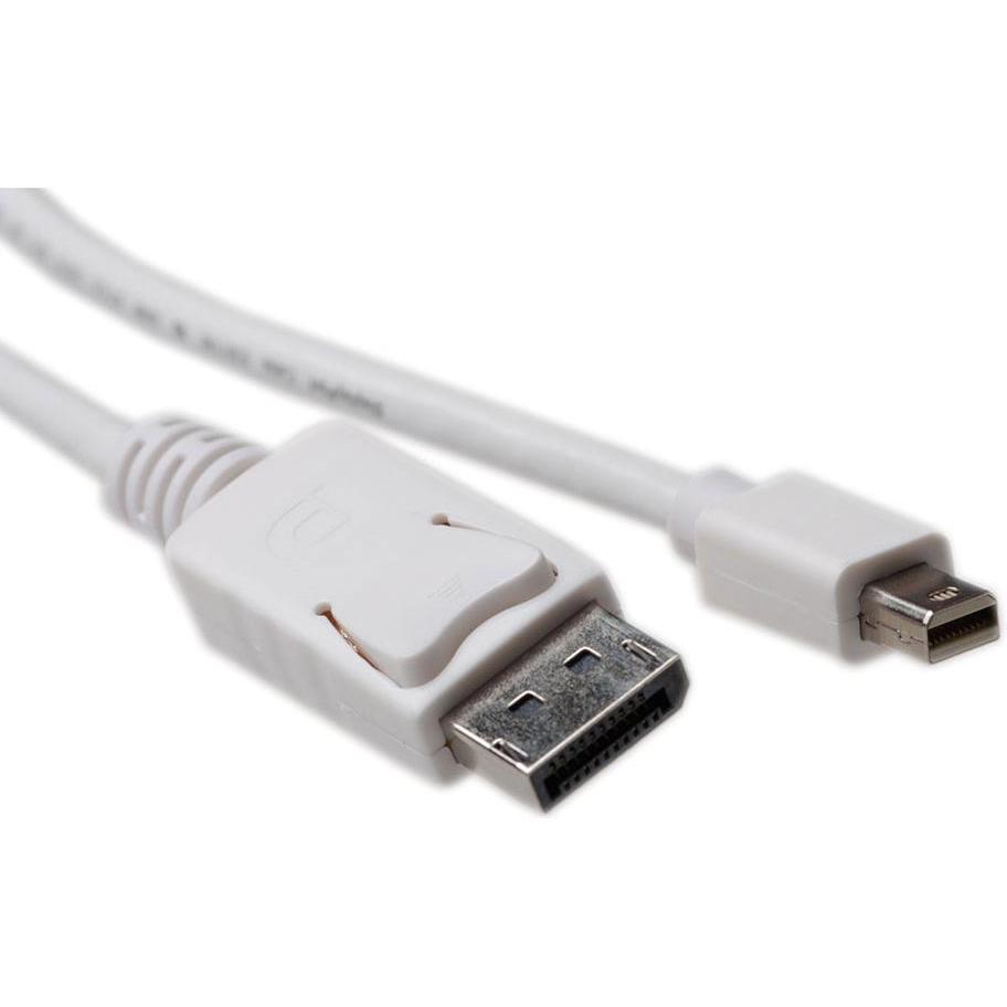 Thumbnail - ACT AK3965 2m Mini DisplayPort DisplayPort Weiss DisplayPort-Kabel (2 m, DisplayPort), Video Kabel