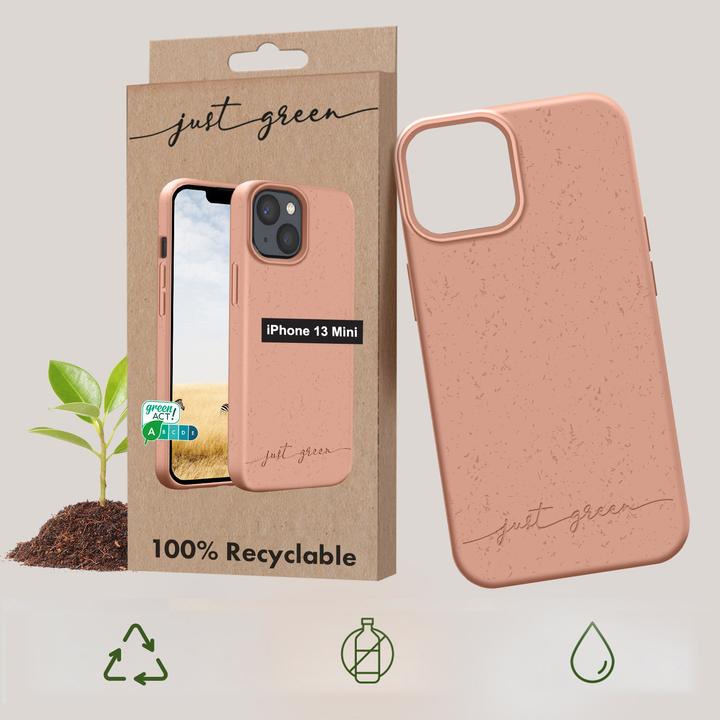 Actual product image Just Green Bio Case (Apple iPhone 13 mini)
