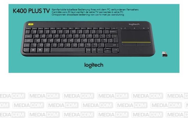 Image du produit Logitech K400 Plus (DE, Sans fil)