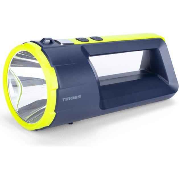 Tiross, Torcia, Latarka ładowalna LED 5w+6w (11 cm, 330 lm)