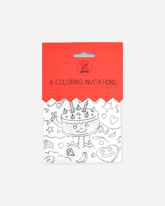 OMY Invitations Cards (8 Stk.)