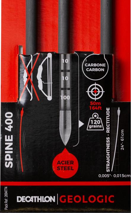 Produktbild Geologic Pfeil Club 700 CB Carbon - 3er Pack