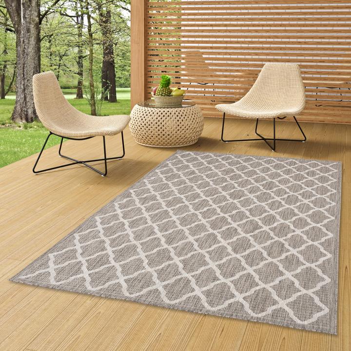 Produktbild Pergamon In & Outdoor Teppich Flachgewebe Valencia Modern (120 x 170 cm)