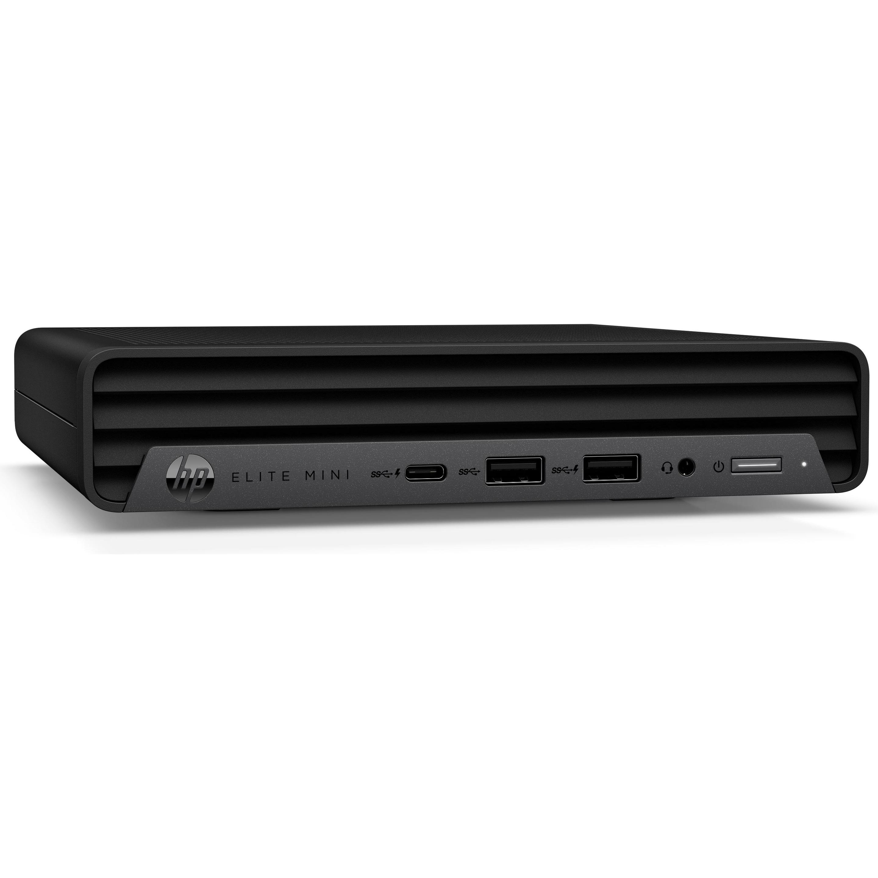 HP Elite Mini 800 G9 (Intel Core i5-14500, 16 GB, 512 GB, UHD Graphics 770), PC, Schwarz