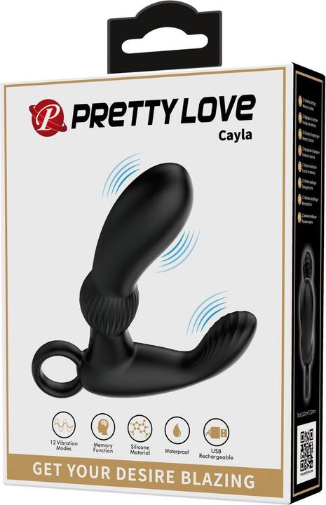 Image du produit Pretty Love Cayla Vibromasseur Anal Noir