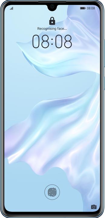 Image du produit Huawei P30 (128 Go, Breathing Crystal, 6.10", Double SIM hybride, 4G)