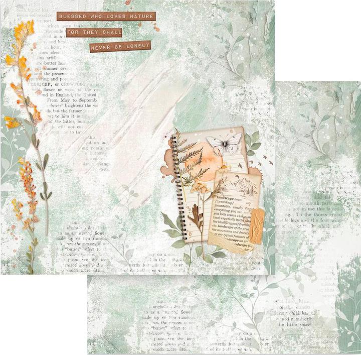 Image du produit Stamperia Bloc de scrapbooking "Secret Diary (190 g/m², 10 x)