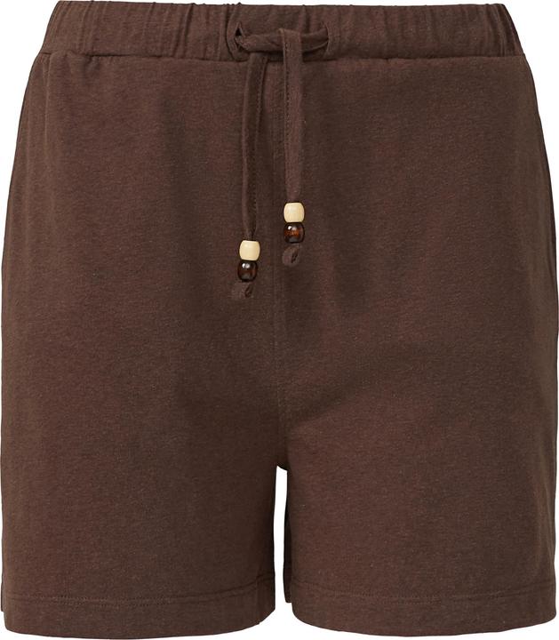 Image du produit s.Oliver Hose Jersey-Shorts mit Elastikbund und Schmuckperlen (44)