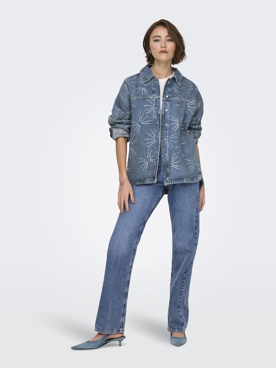 Produktbild Only ONLEMMIE Jeanshemd Jeanshemd (XL)