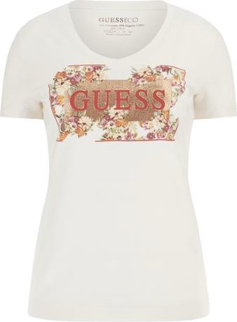 Guess SS VN LOGO BLOEMEN T W4GI23J1314 G012 L M (M)