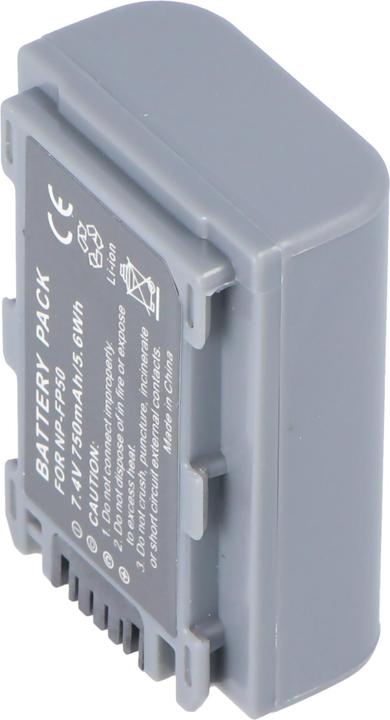 Actual product image Sony Battery NP-FP50, DCR-HC series, DCR-DVD (Camera battery)
