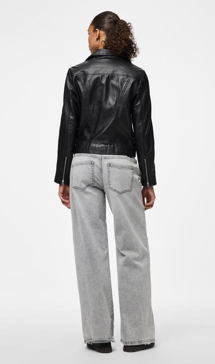 Immagine prodotto Pieces Leder Bikerjacke (S)