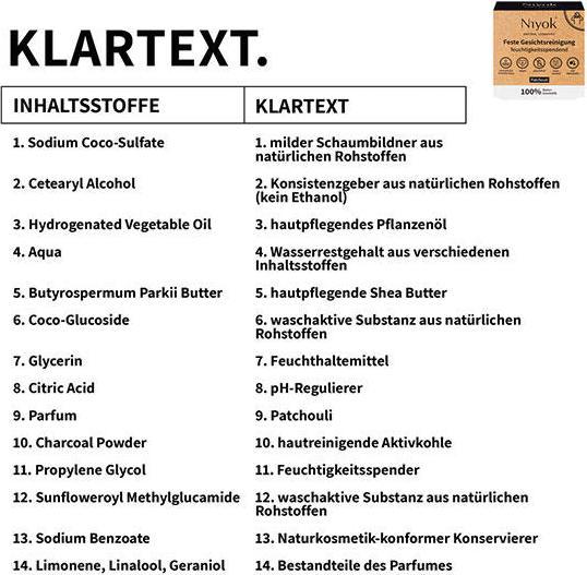 Produktbild Niyok Feste Gesichtsreinigung (Gesichtsseife)