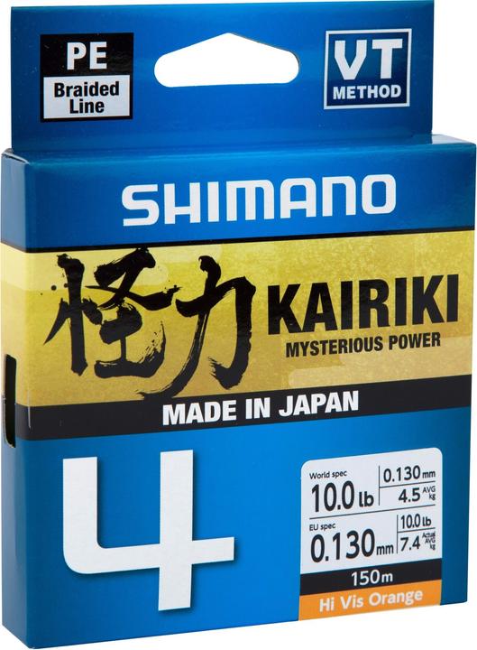 Actual product image Shimano Kairiki 4 (29.90 kg, 0.31 mm)