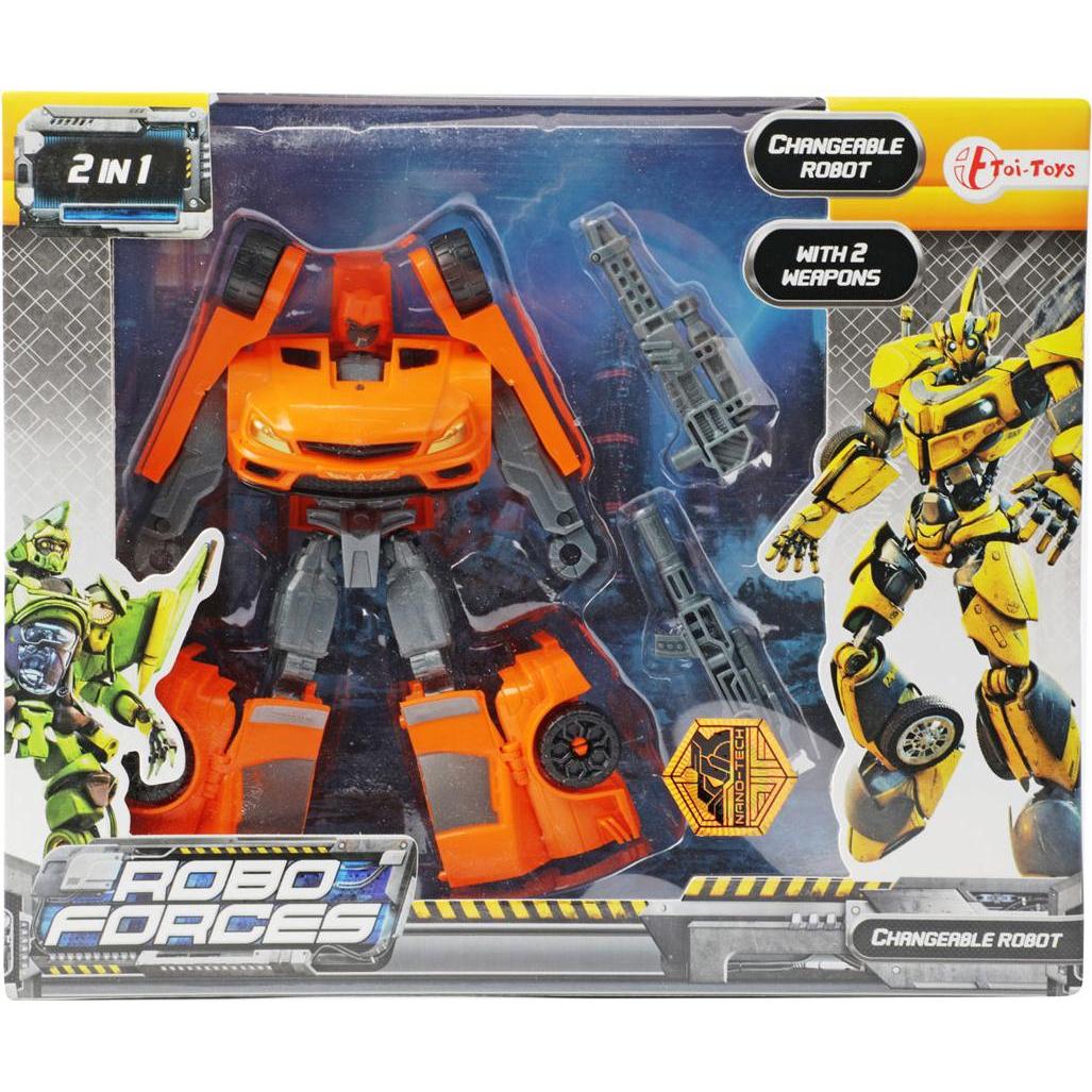 Toi-Toys Roboforze cambia l'auto sportiva robotica