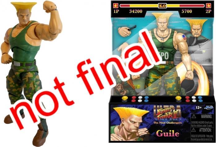 Produktbild Jada Street Fighter II Guile 6" Figure
